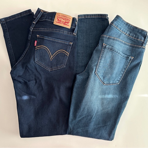 Lot of 2 Skinny Jeans - Picture 1 of 9